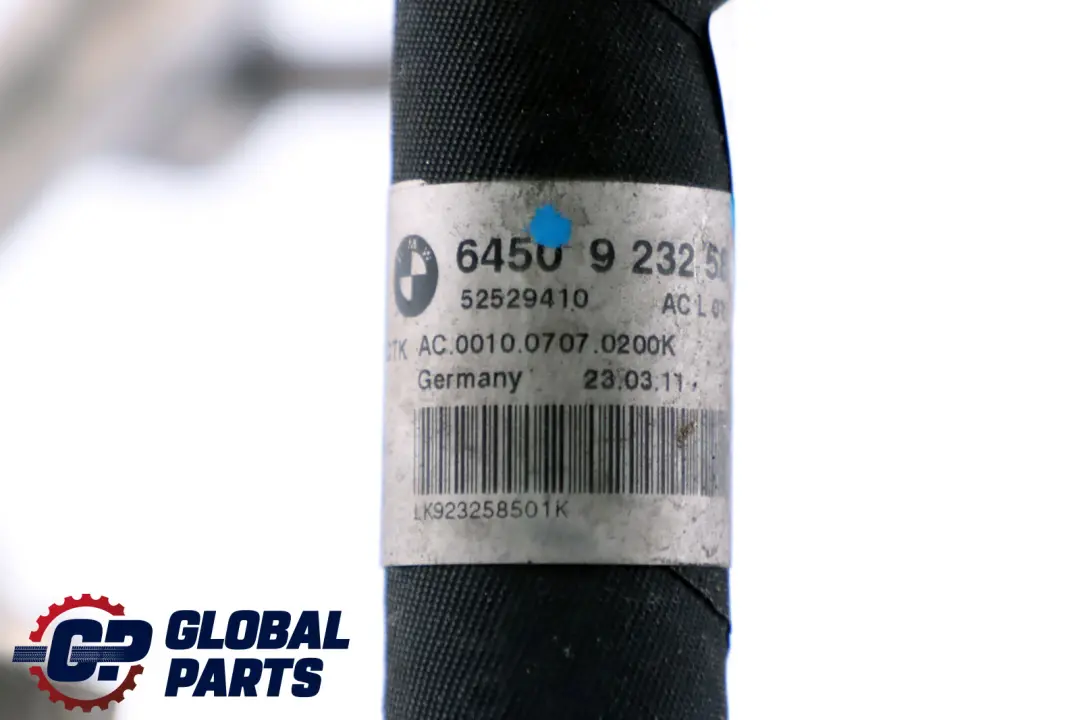 Tuyau D'Aspiration Evaporat Compresseur 6450 pour BMW E90 E91 E92 LCI à propos du numéro de pièce 64509232585 BMW E90 E91 E92 LCI Tuyau D'Aspiration Evaporat Compresseur 6450 - SKU 9232585 - Numéro de pièce 64509232585