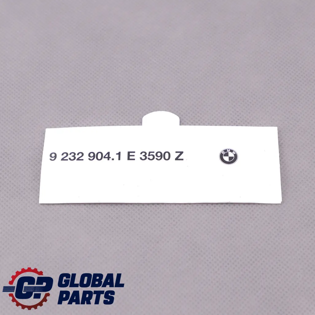 Map Fuse Grouping BMW 1 3 Series E81 E82 E87 E88 E90 E92 E93 LCI M3 - SKU 9232904 - Part number 9232904