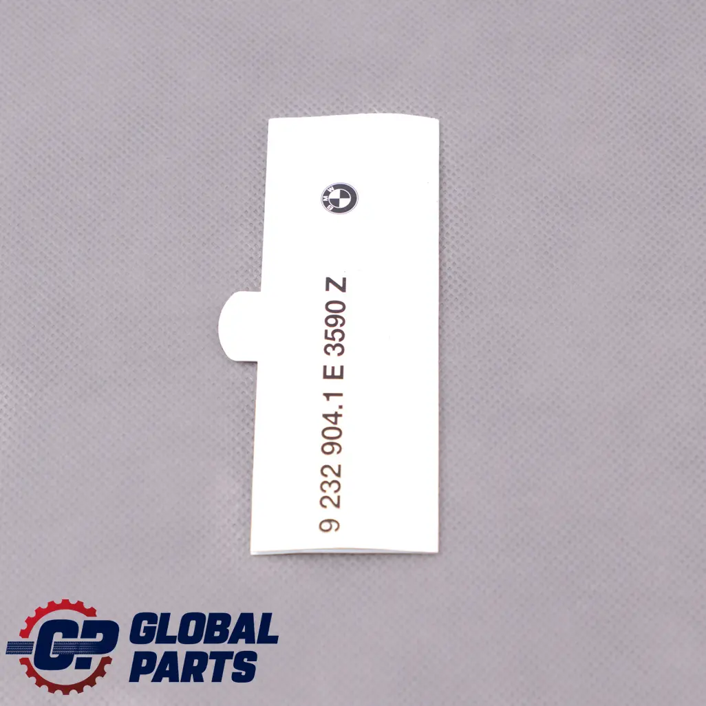 Map Fuse Grouping BMW 1 3 Series E81 E82 E87 E88 E90 E92 E93 LCI M3 - SKU 9232904 - Part number 9232904