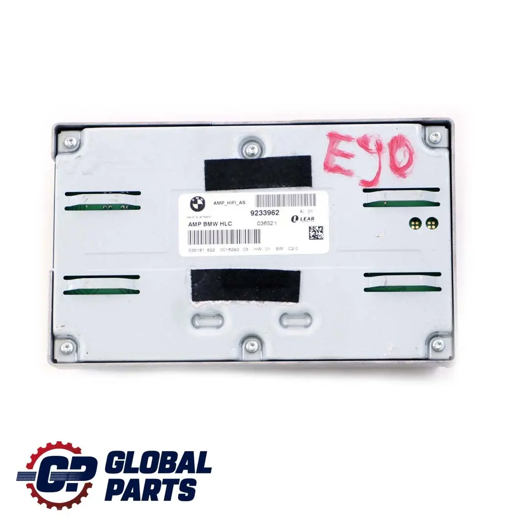 Hifi System Amplifier Speaker System Unit to BMW 3 Series E90 with Part number 9233962 BMW 3 Series E90 Hifi System Amplifier Speaker System Unit - SKU 9233962 - Part number 9233962