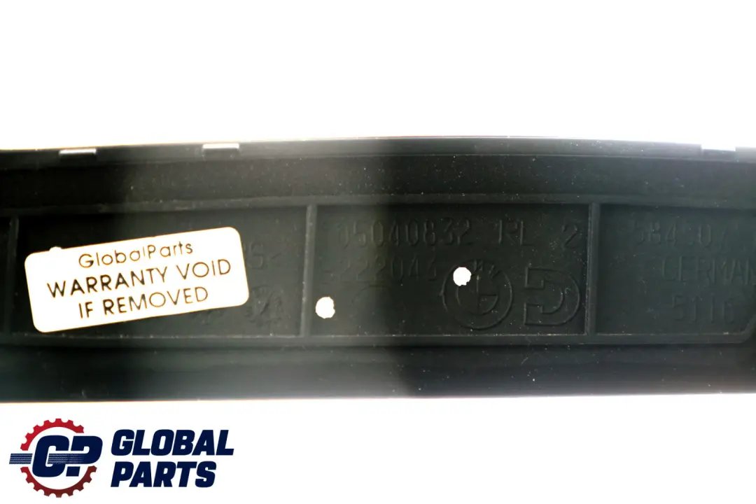 BMW 3 4 F30 F31 F32 Embellecedor Cubierta Consola Central Schwarz 9222043 - SKU 9235482 - Número de pieza 9235482