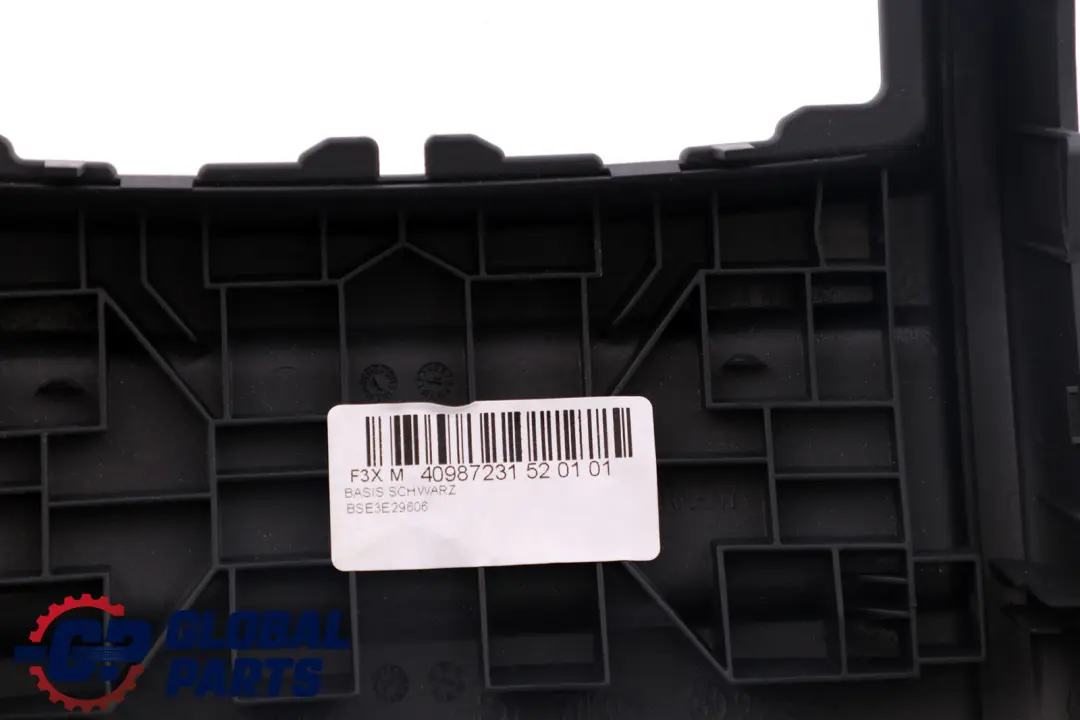 BMW 3 4 F30 F31 F32 Capot Console Centrale Arriere Noir - SKU 9235494 - Numéro de pièce 9218908