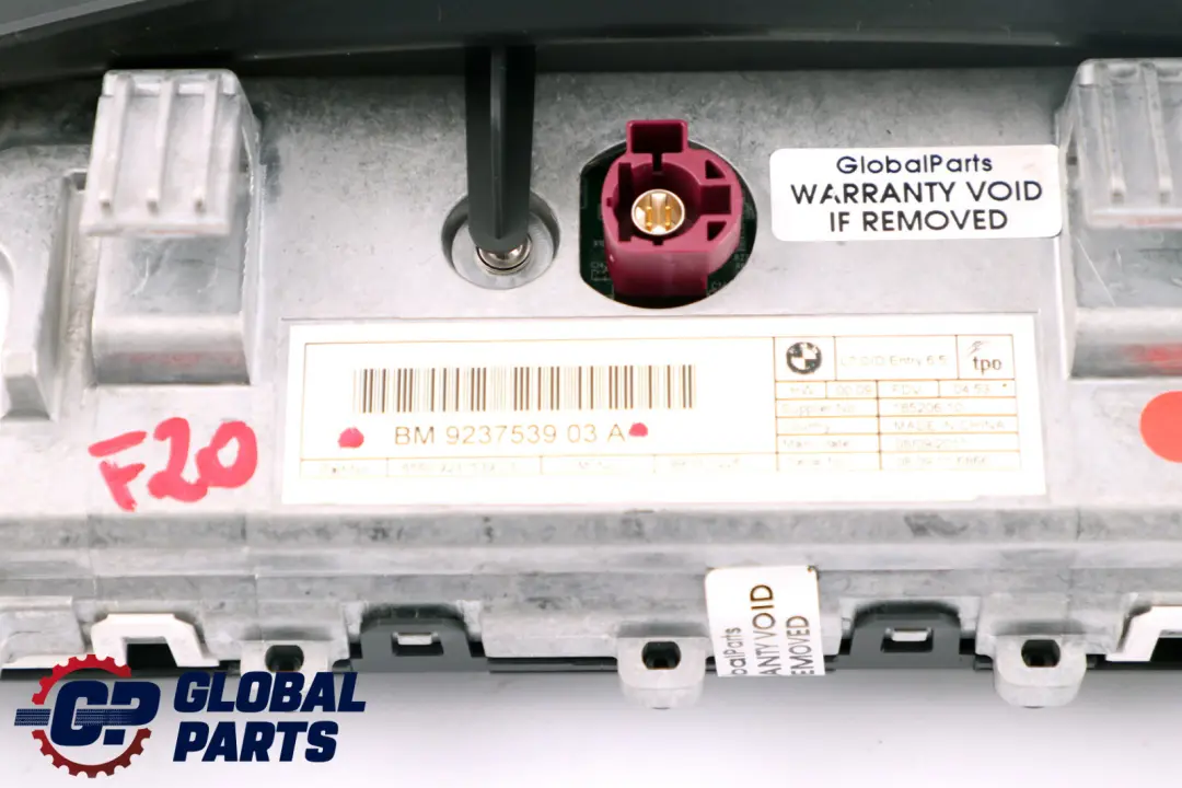 BMW 1 2 Series 1 F20 F21 F22 Central Information Display Screen 6,5" - SKU 9237539 - Part number 9262752