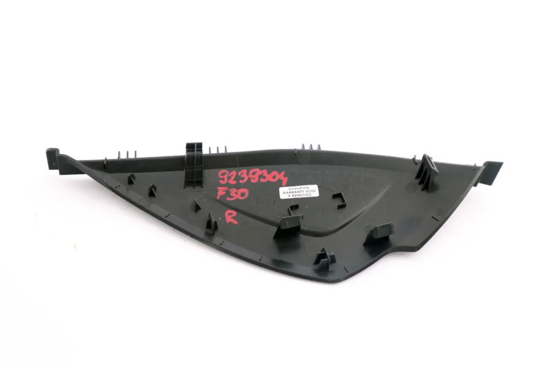 BMW 3 4 Series F30 F31 F80 M3 Trim Cover Front Panel Outer Right O/S Black - SKU 9239304 - Part number 9239304
