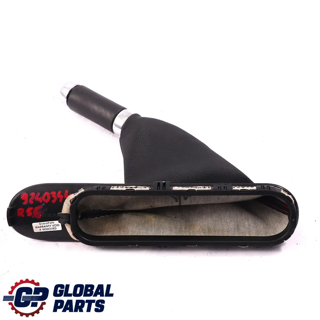 Mini Clubman R55 LCI Handbremshebelabdeckung Schwarz - SKU 9240344 - Teilenummer 9240344