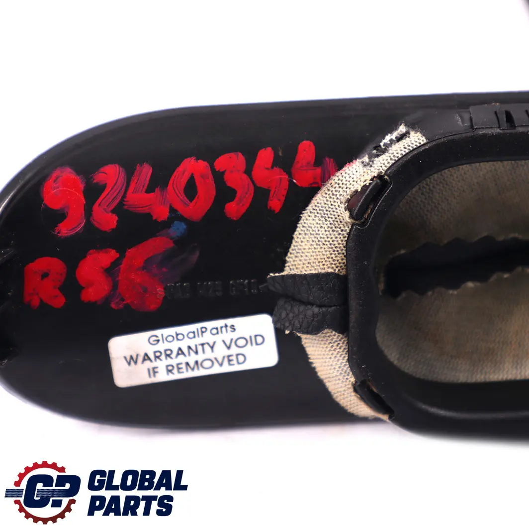 Couvercle Du Levier de Frein a Main Noir pour Mini Clubman R55 LCI à propos du numéro de pièce 9240344 Mini Clubman R55 LCI Couvercle Du Levier de Frein a Main Noir - SKU 9240344 - Numéro de pièce 9240344