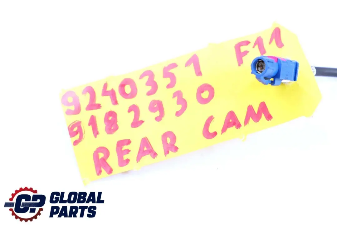 Cablaggio Telecamera Posteriore Retromarcia 9182930 per BMW F11 Touring con numero di parte 9240351 BMW F11 Touring Cablaggio Telecamera Posteriore Retromarcia 9182930 - SKU 9240351-2 - Numero di parte 9240351