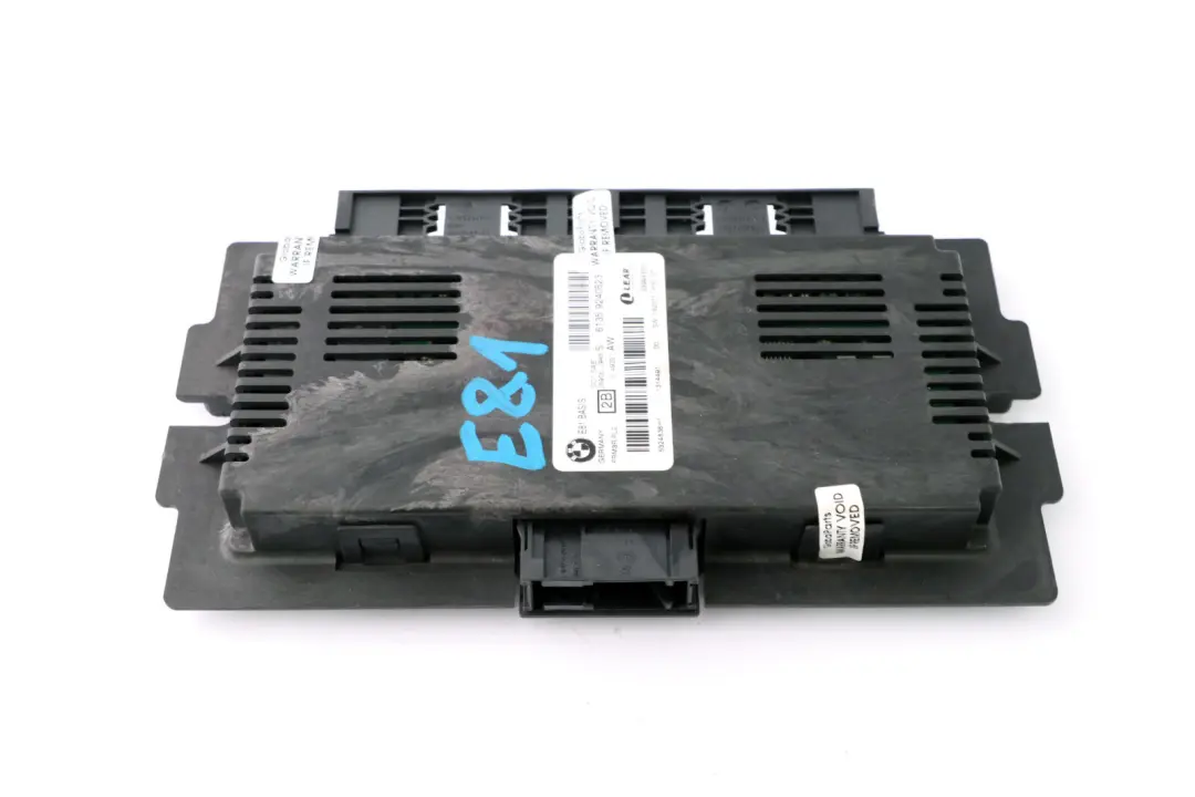 BMW 1 Series E81 Footwell Light Module Control Unit ECU BASIS PL2 FRM3R - SKU 9240523 - Part number 9240523