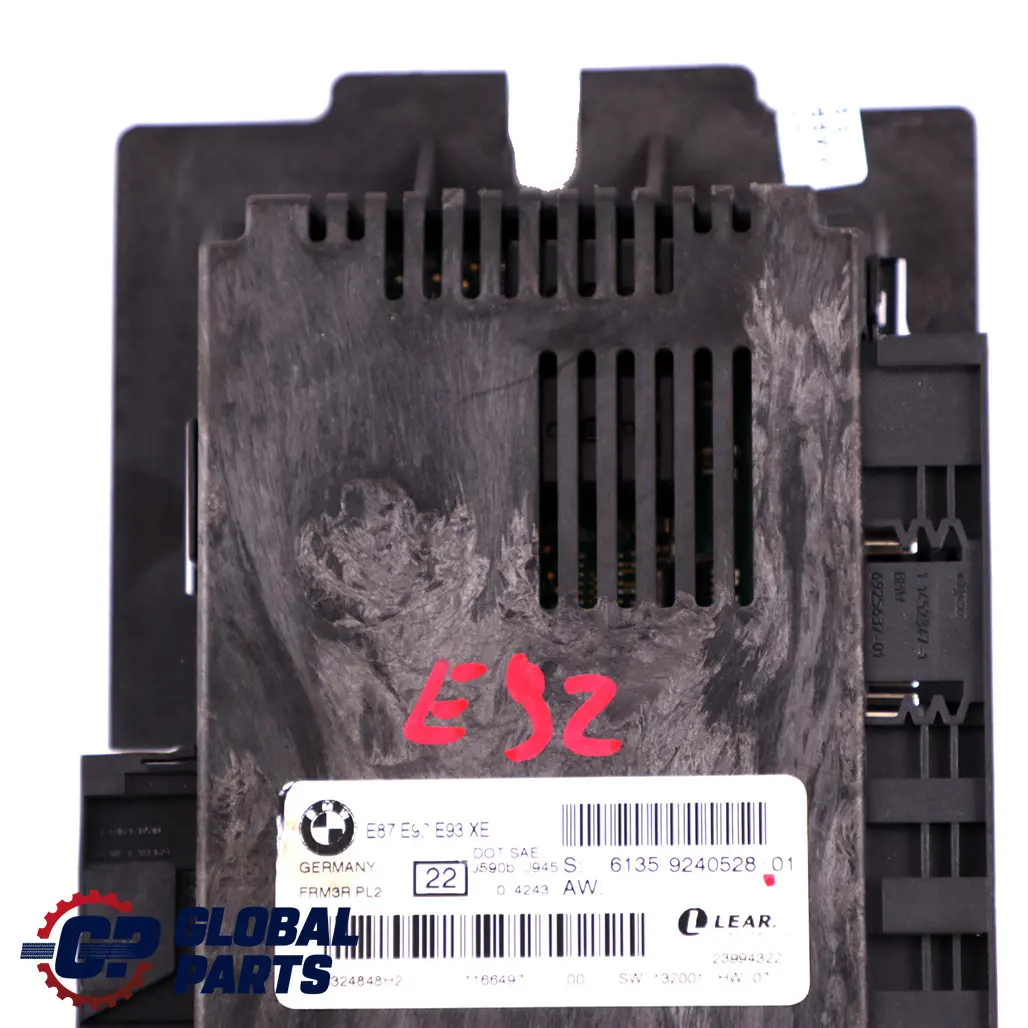 Modulo Di Controllo Luci Xenon Vano Piedi Lear FRM3R PL2 per BMW E92 con numero di parte 9240528 BMW E92 Modulo Di Controllo Luci Xenon Vano Piedi Lear FRM3R PL2 - SKU 9240528 - Numero di parte 9240528