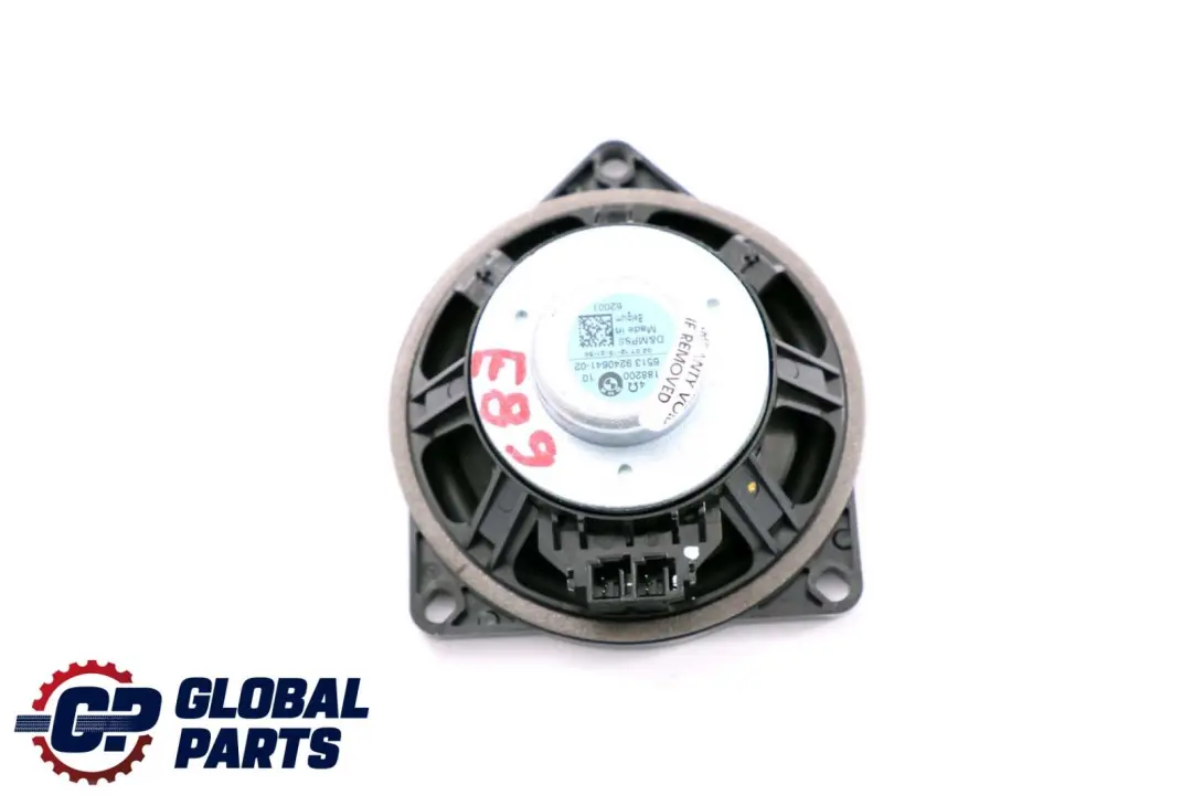 Altoparlante HiFi per BMW Z4 E89 F30 F07 GT F01 con numero di parte 9240641 BMW Z4 E89 F30 F07 GT F01 Altoparlante HiFi - SKU 9240641 - Numero di parte 9240641