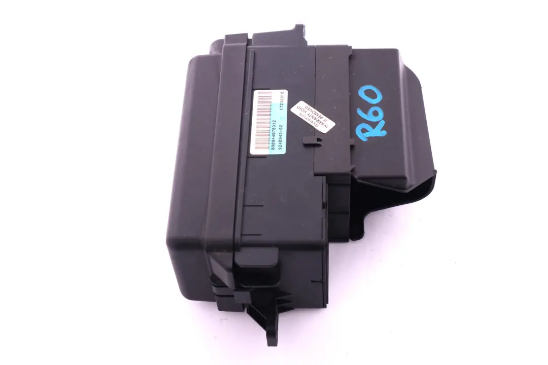 Elektrisches System Sicherungsverteilerkasten für Mini Cooper R55 R56 LCI R60 mit Teilenummer 9240943 Mini Cooper R55 R56 LCI R60 Elektrisches System Sicherungsverteilerkasten - SKU 9240943 - Teilenummer 9240943