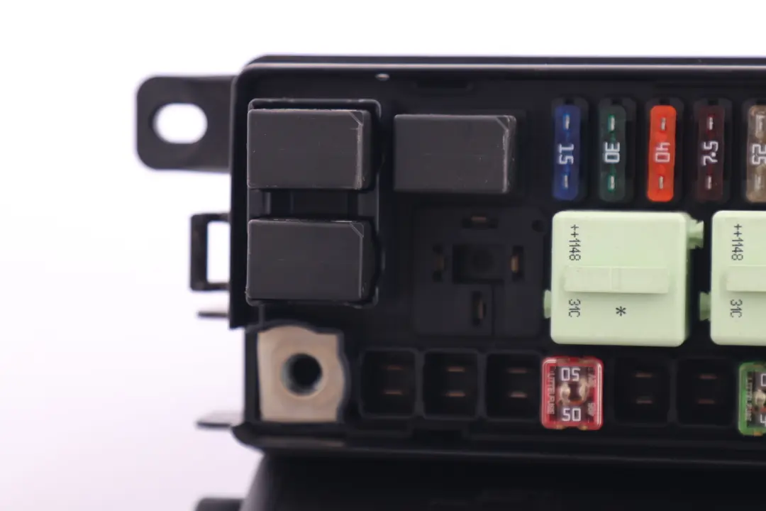 Electrical System Fuse Distribution Box to Mini Cooper R55 R56 LCI R60 with Part number 9240943 Mini Cooper R55 R56 LCI R60 Electrical System Fuse Distribution Box - SKU 9240943 - Part number 9240943