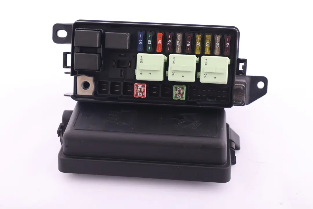 Electrical System Fuse Distribution Box to Mini Cooper R55 R56 LCI R60 with Part number 9240943 Mini Cooper R55 R56 LCI R60 Electrical System Fuse Distribution Box - SKU 9240943 - Part number 9240943