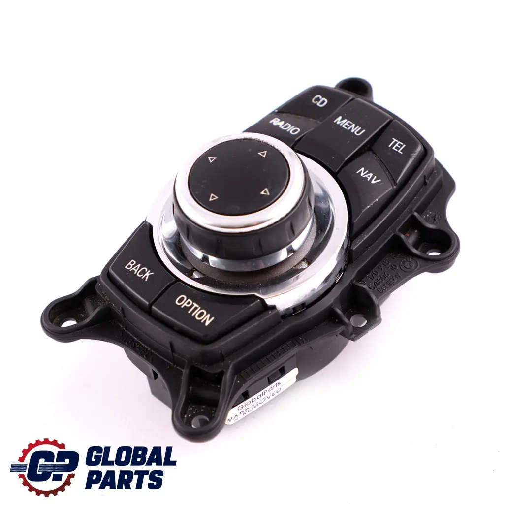 BMW 3 5 Series E92 E93 E63 LCI iDrive Tel Nav CD Controller Knob Button - SKU 9240958 - Part number 9240958