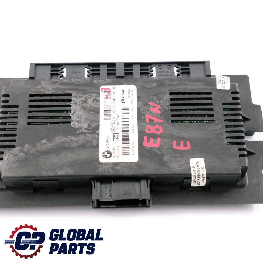 Brose Footwell Light Module Control Unit ECU FRM3R BMW 1 E87 LCI Max - SKU 9241008-3 - Part number 9241008