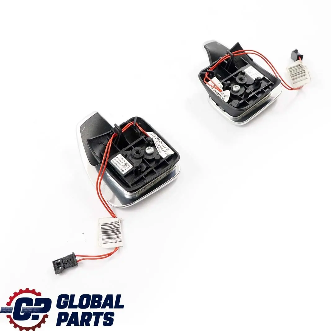 BMW 3 er E92 E93 LCI Schaltung Lenkrad Schaltwippen Chrom Satz - SKU 9241800 - Teilenummer 9241800