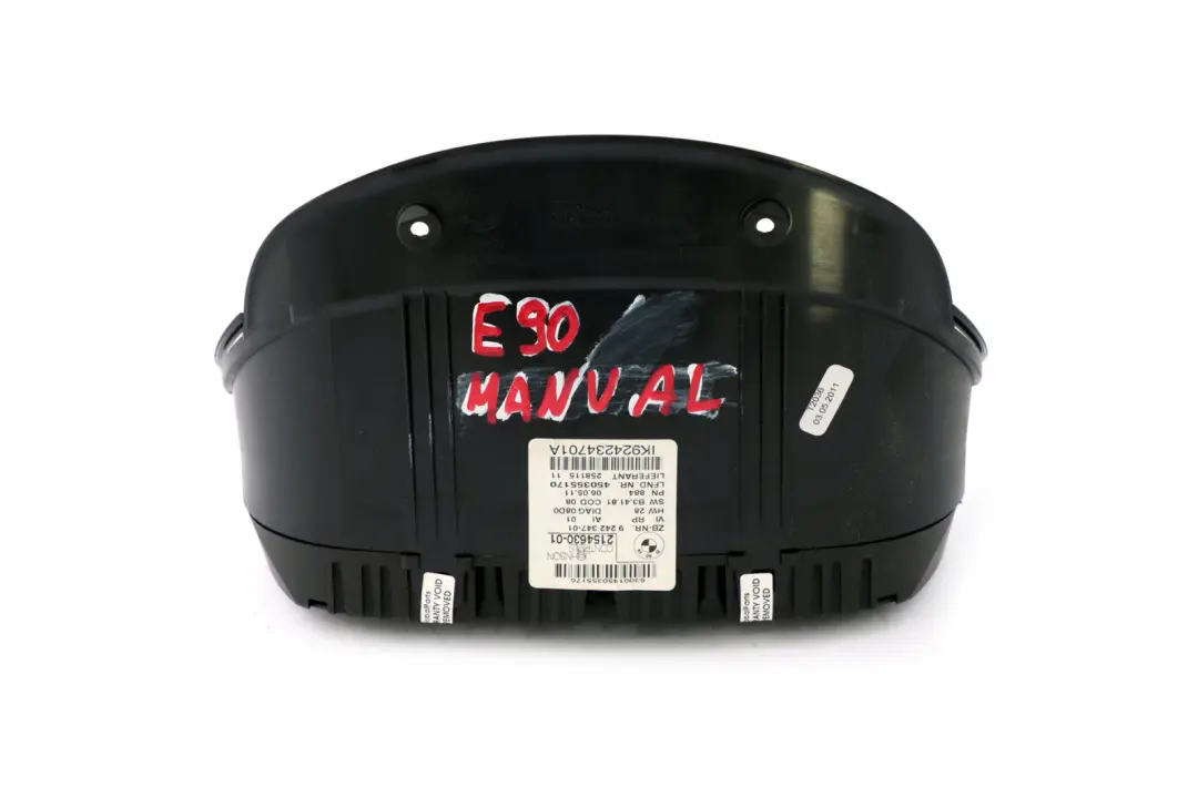 Instrument Cluster Speedo Clocks Diesel to BMW 3 X1 Series E84 E90 E91 with Part number 9242347 BMW 3 X1 Series E84 E90 E91 Instrument Cluster Speedo Clocks Diesel - SKU rhd-9242347 - Part number 9242347
