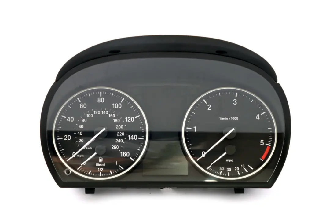 Instrument Cluster Speedo Clocks Diesel to BMW 3 X1 Series E84 E90 E91 with Part number 9242347 BMW 3 X1 Series E84 E90 E91 Instrument Cluster Speedo Clocks Diesel - SKU rhd-9242347 - Part number 9242347