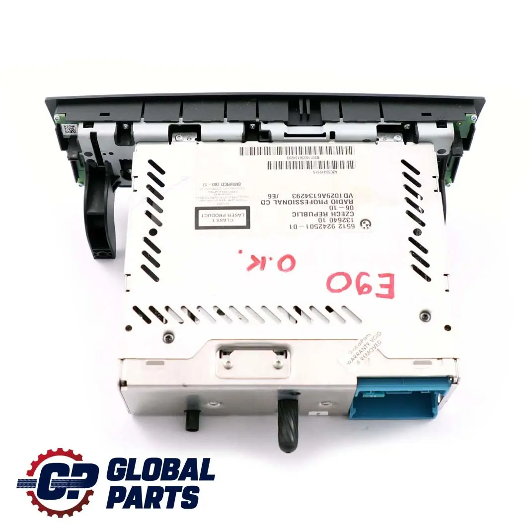 BMW E87 E90 E92 Radio Professional CD - SKU 9242501 - Numer Części 9242501