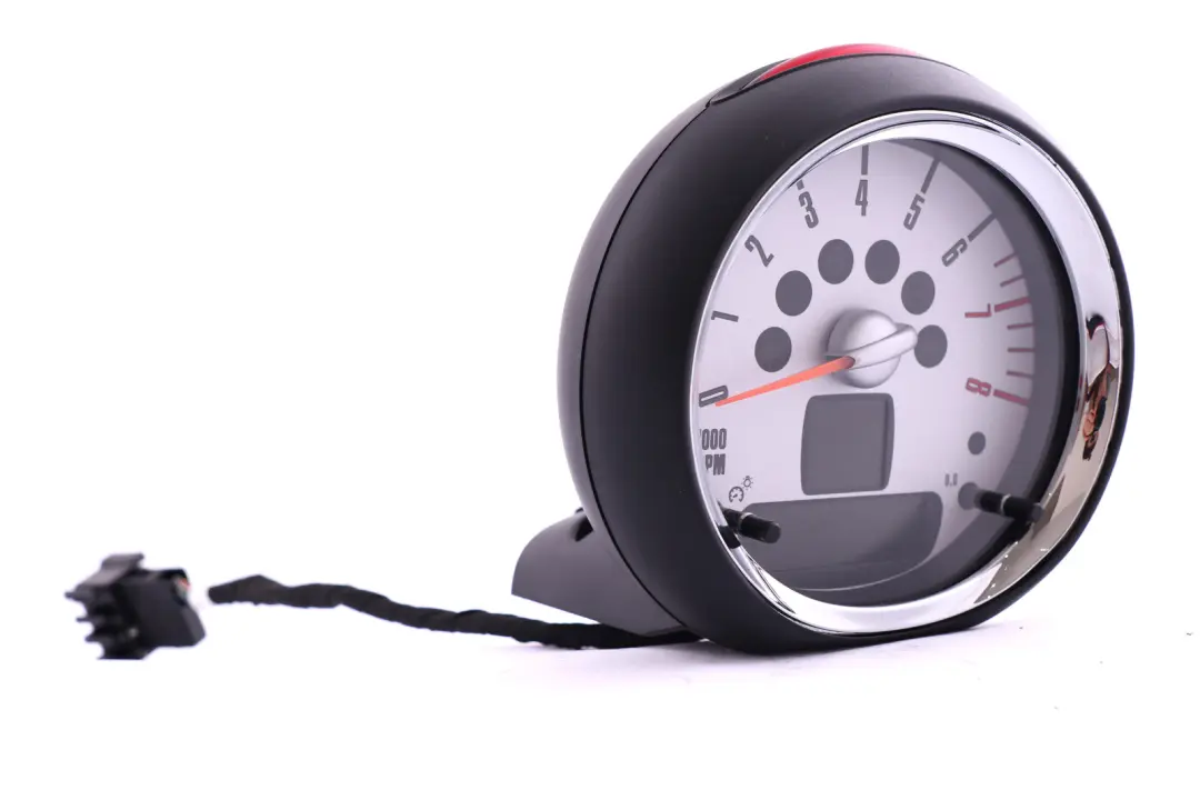Tachometeranzeige Mini Cooper R56 R57 R59 Drehzahlmesser Chrom für mit Teilenummer 9243876 Tachometeranzeige Mini Cooper R56 R57 R59 Drehzahlmesser Chrom - SKU 9243876 - Teilenummer 9243876