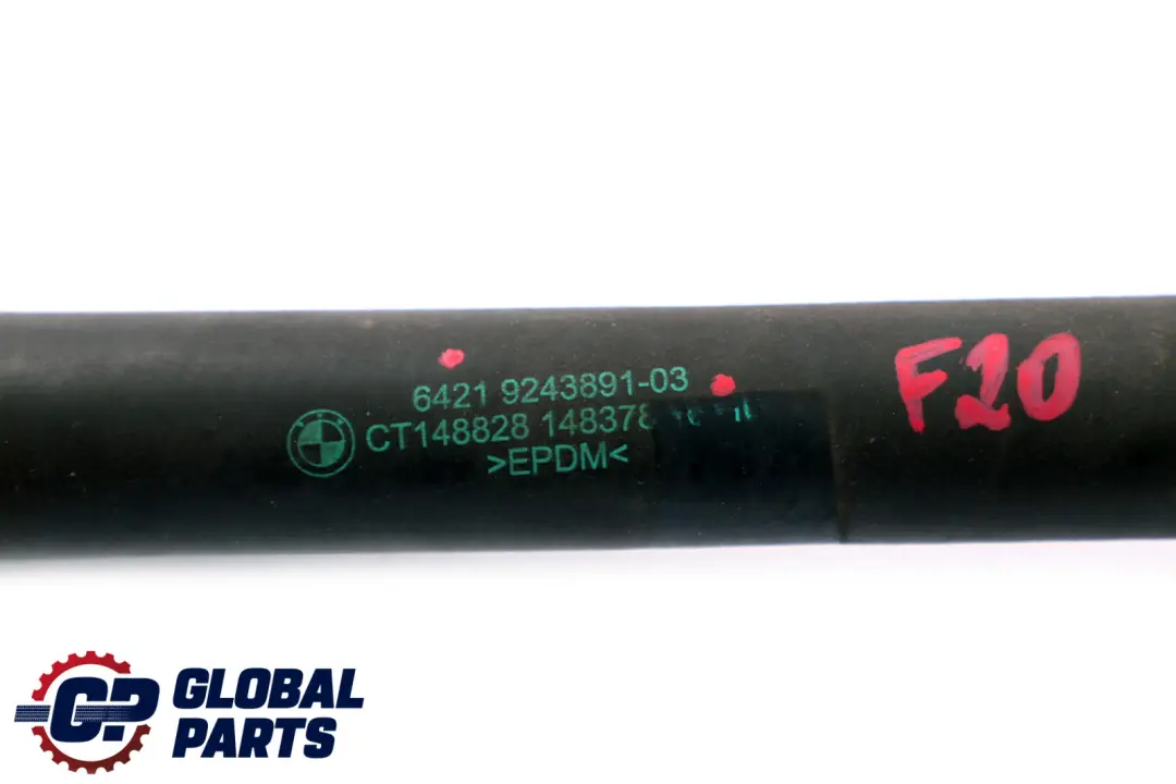 BMW F20 F21 F30 F31 Tuyau Radiateur Motorvorlauf - SKU 9243891 - Numéro de pièce 9243891