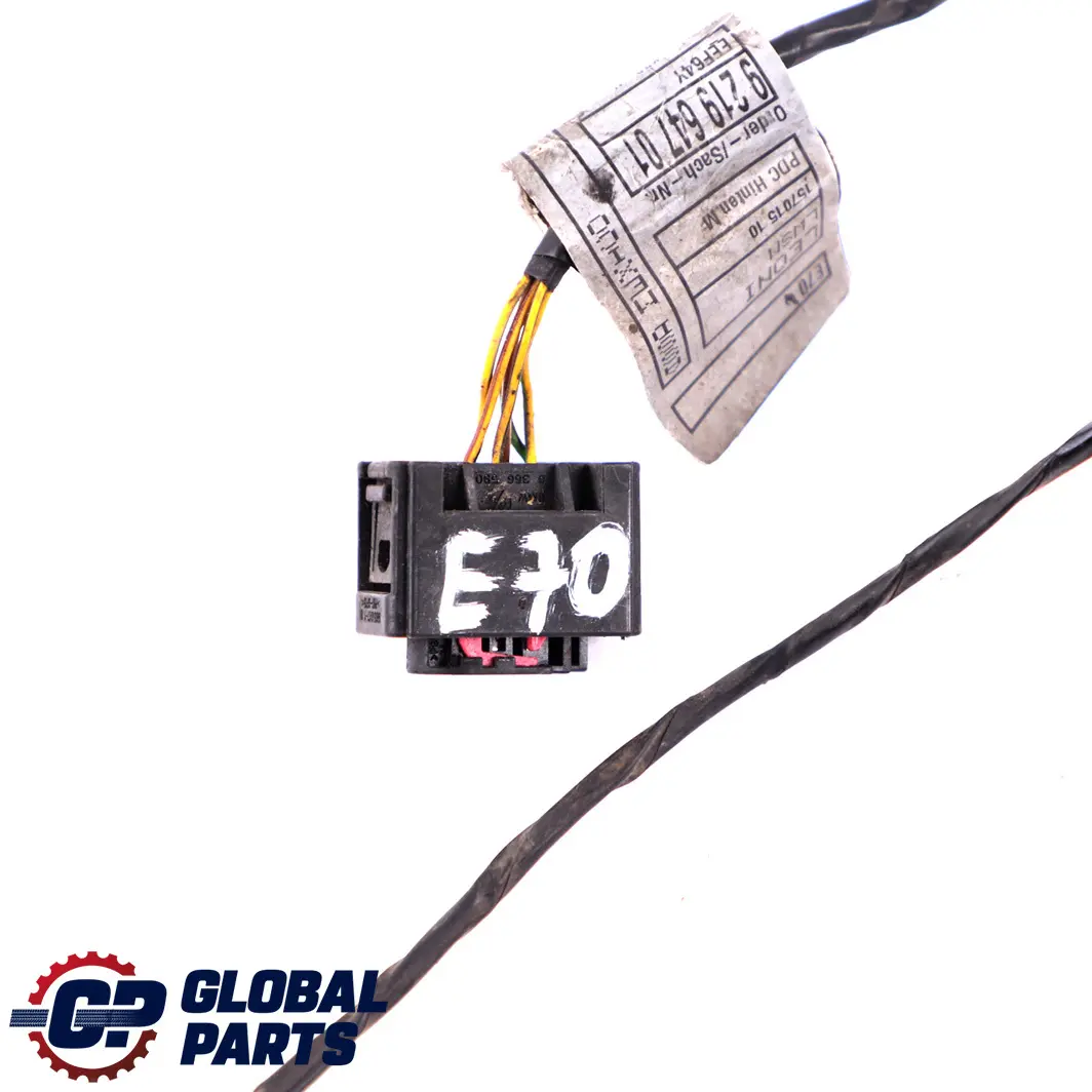 BMW X5 E70 Rear Bumper PDC Cables Wiring Loom Set 9219647 - SKU 9244426 - Part number 9244426