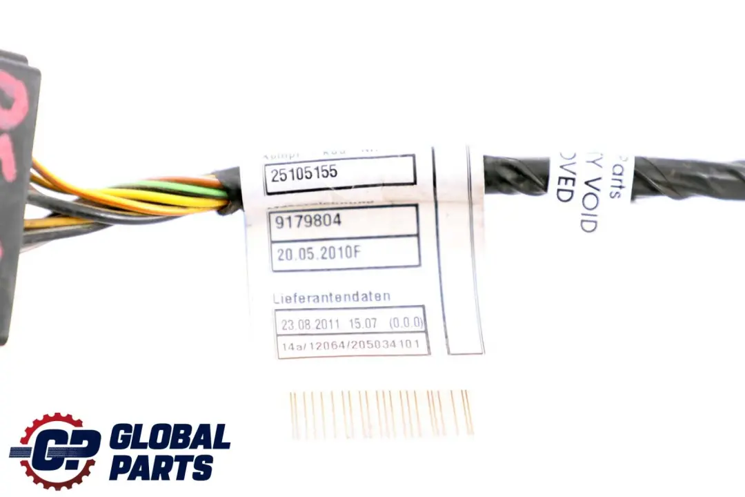 BMW X6 er E71 Kabelsatz Hinten Stossfänger PDC - SKU 9244429 - Teilenummer 9244429