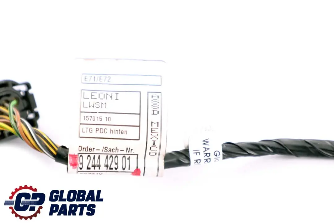 BMW X6 Series E71 Rear Bumper PDC Cables Wiring Loom Set - SKU 9244429 - Part number 9244429
