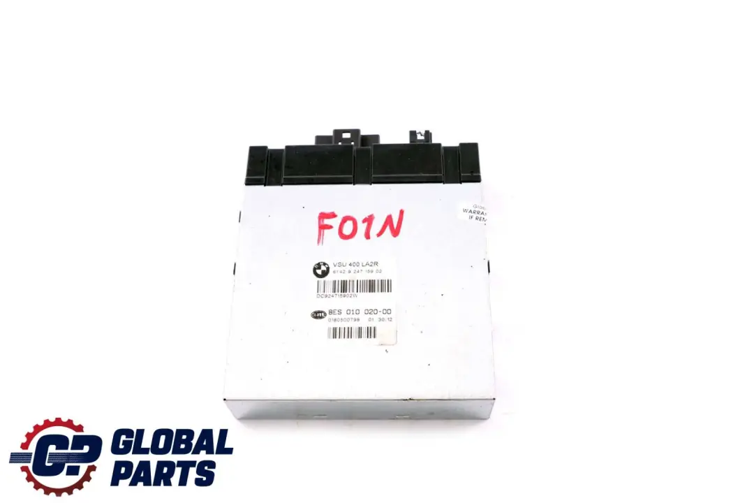 Modulo Unità Trasformatore Tensione VSU400 per BMW F01 F02 LCI F07 GT con numero di parte 9247159 BMW F01 F02 LCI F07 GT Modulo Unità Trasformatore Tensione VSU400 - SKU 9247159 - Numero di parte 9247159