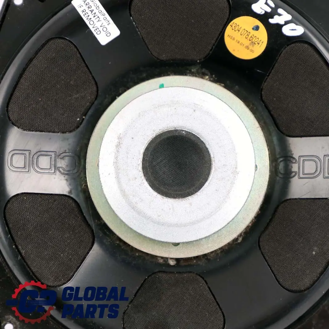  Central Bass Speaker BMW X5 X6 E70 E71 Harman Kardon Subwoofer Hi-Fi - SKU 9247342 - Part number 9247342