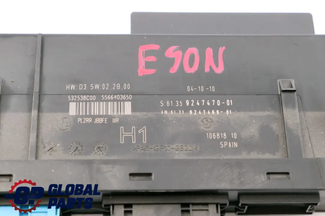 BMW E90 LCI Anschlussdosengeh?use Centralina 6135 - SKU 9247470 - Numero di parte 9247470