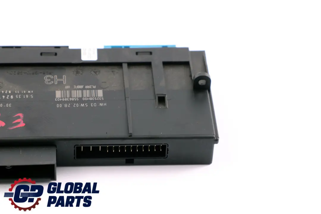 ECU Módulo de Control del Cuerpo H3 Caja de Conexiones PL2RR para BMW E88 con número de pieza 9247474 BMW E88 ECU Módulo de Control del Cuerpo H3 Caja de Conexiones PL2RR - SKU 9247474 - Número de pieza 9247474