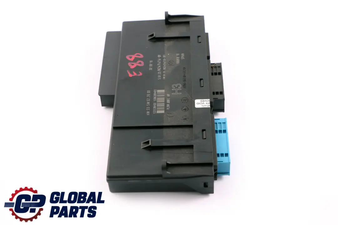 ECU Moduł Komfortu H3 PL2RR do BMW E88 o numerze 9247474 BMW E88 ECU Moduł Komfortu H3 PL2RR - SKU 9247474 - Numer Części 9247474