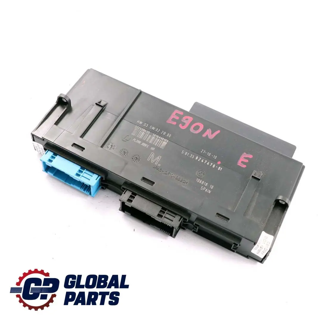 ECU Body Control Module M Anschlussdose PL2RR JBBFE IIIR für BMW 3 E90 LCI mit Teilenummer 9247476 BMW 3 E90 LCI ECU Body Control Module M Anschlussdose PL2RR JBBFE IIIR - SKU 9247476 - Teilenummer 9247476