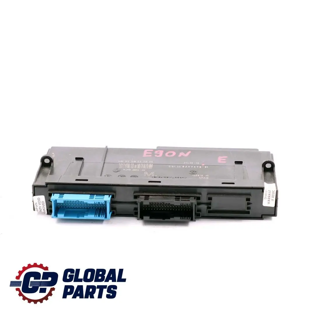 ECU Body Control Module M Junction Box PL2RR JBBFE IIIR to BMW 3 E90 LCI with Part number 9247476 BMW 3 E90 LCI ECU Body Control Module M Junction Box PL2RR JBBFE IIIR - SKU 9247476 - Part number 9247476