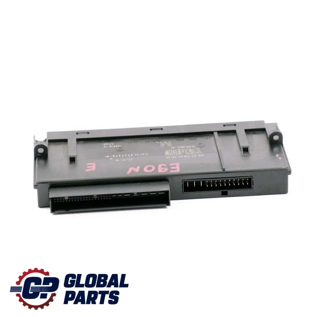 ECU Body Control Module M Anschlussdose PL2RR JBBFE IIIR für BMW 3 E90 LCI mit Teilenummer 9247476 BMW 3 E90 LCI ECU Body Control Module M Anschlussdose PL2RR JBBFE IIIR - SKU 9247476 - Teilenummer 9247476