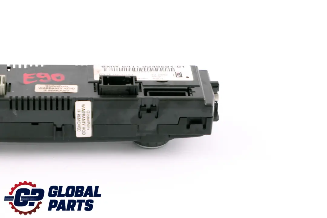 BMW E81 E87 E90 E91 E92 Panel Klimatyzacji Nawiewu - SKU 9248581 - Numer Części 9242410