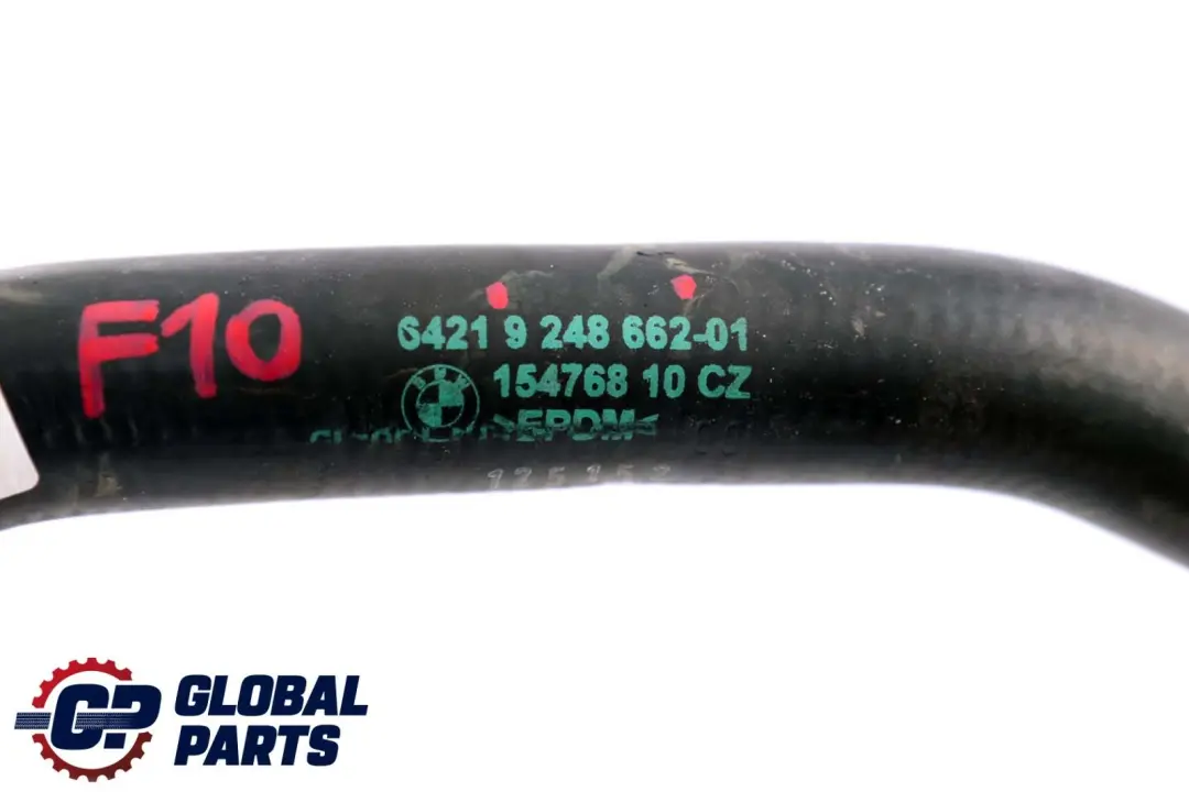 BMW F10 F11 530d N57N Tuyau retour liquide refroidissement Tube ligne - SKU 9248662 - Numéro de pièce 9248662