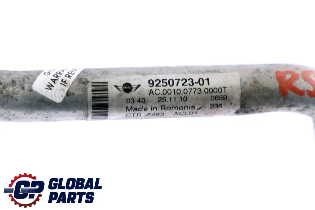 Saugleitung Verdampfer-Kompressor für Mini Cooper D R55 R56 R57 LCI R58 mit Teilenummer 9250723 Mini Cooper D R55 R56 R57 LCI R58 Saugleitung Verdampfer-Kompressor - SKU 9250723 - Teilenummer 9250723