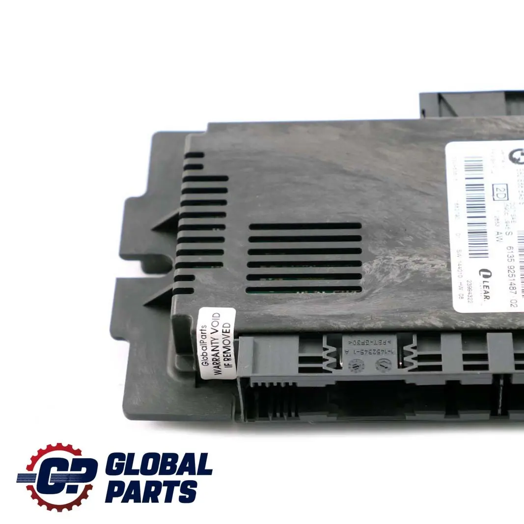 BMW E82 Fußraummodul Steuergerät BASIS PL2 FRM3R 6135 - SKU 9251487 - Teilenummer 9251487