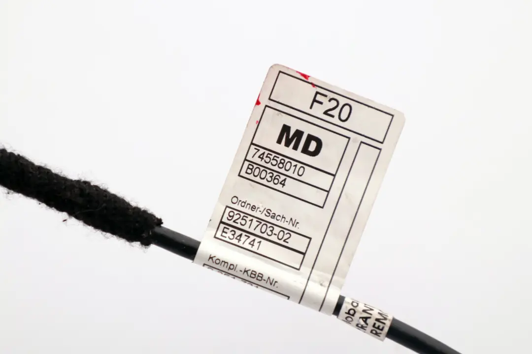 Connection Cable For USB to BMW 1 3 4 Series F20 F21 F30 F31 F32 with Part number 9251703 BMW 1 3 4 Series F20 F21 F30 F31 F32 Connection Cable For USB - SKU 9251703 - Part number 9251703