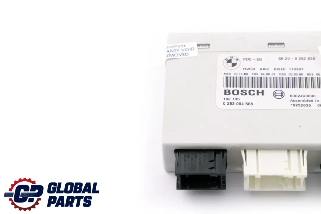 Centralina dei Sensori di Parcheggio PDC per BMW E81 E82 E87 E88 E90 E91 E92 E93 con numero di parte 9252638 BMW E81 E82 E87 E88 E90 E91 E92 E93 Centralina dei Sensori di Parcheggio PDC - SKU 9252638 - Numero di parte 9252638