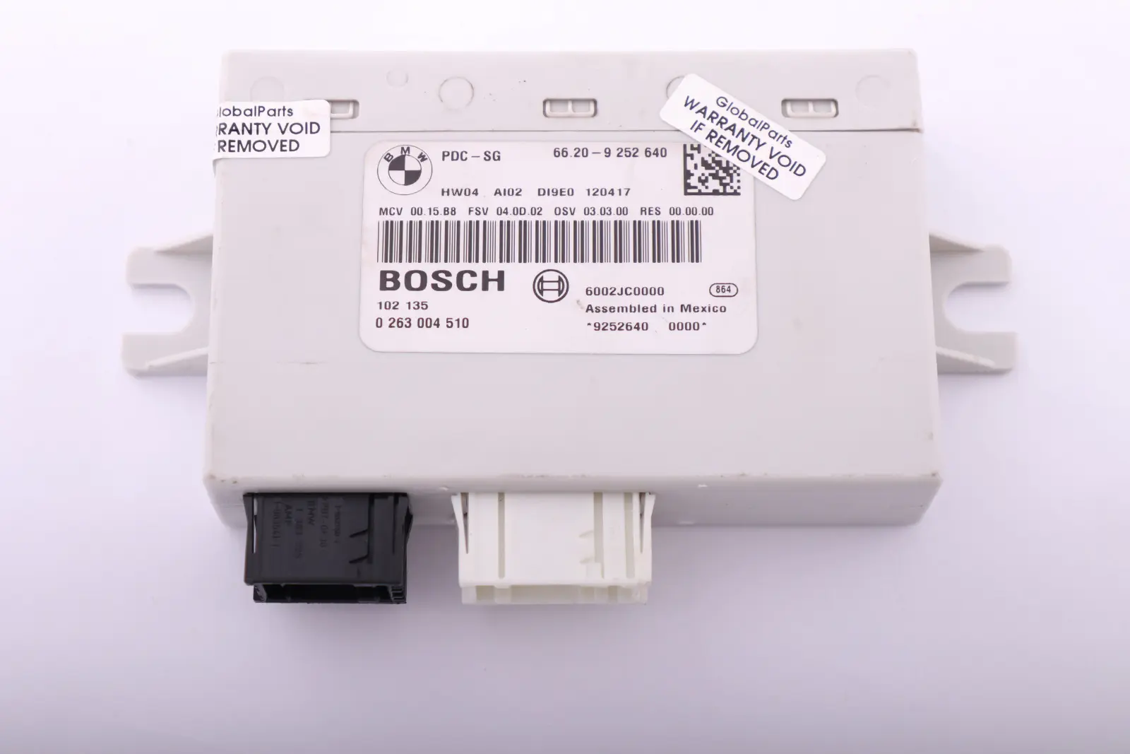Mini Cooper R55 R56 R57 R60 R61 Control Unit PDC Parking Sensor Module 9252640