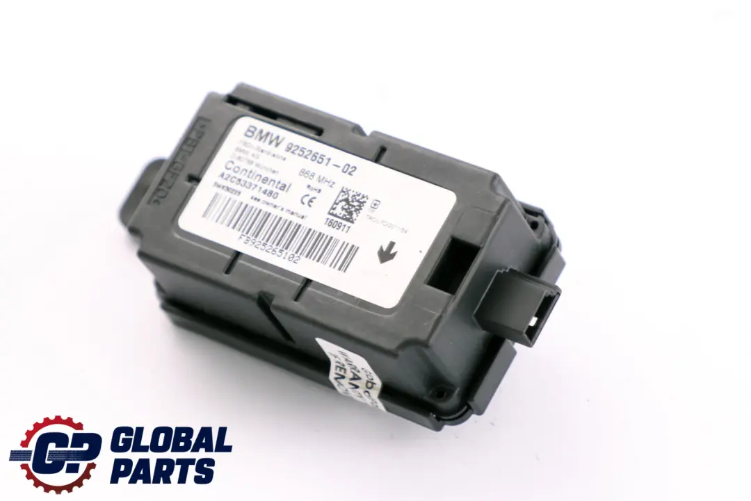 Radio Remote Control Receiver 868 MHZ BMW 1 2 3 Series F20 F21 F22 F30 - SKU 9252651 - Part number 9252651