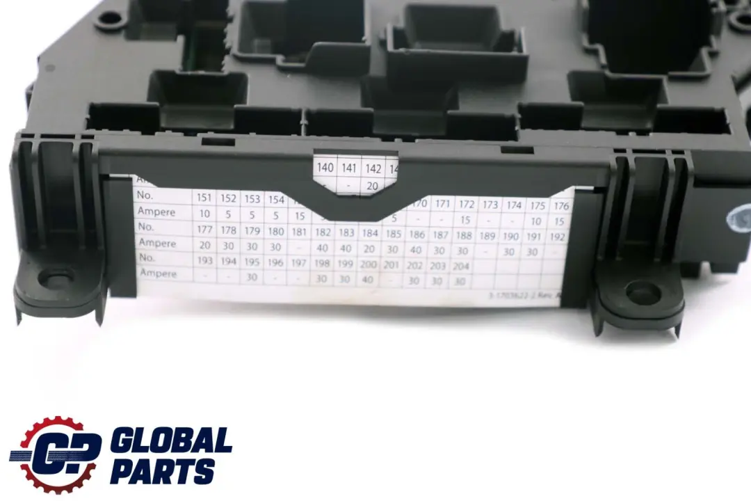 BMW 5 7 Series F01 F02 F10 F11 Power Distribution Fuse Box Rear - SKU 9252813 - Part number 9252813