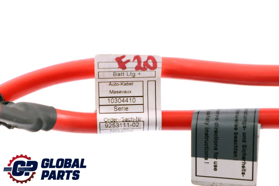 BMW F20 F21 F22 Pluspol Batterie Blow Off Kabel - SKU 9253111 - Teilenummer 9253111
