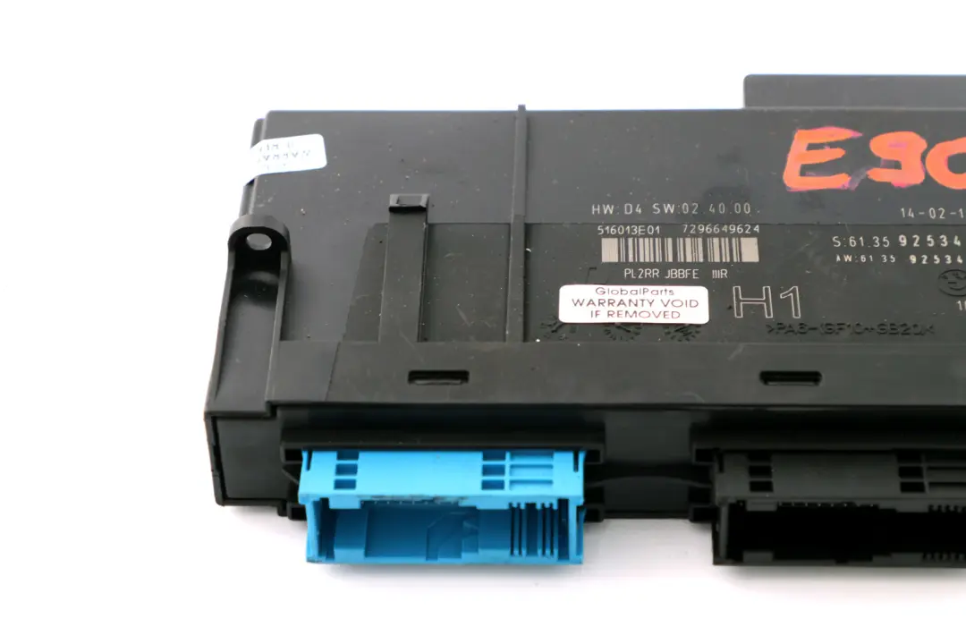 BMW E90 LCI Körper Steuerung Modul H1 PL2RR JBBFE IIIR 6135 - SKU 9253480 - Teilenummer 9253480