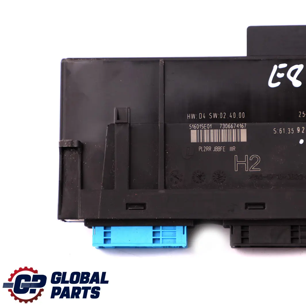 ECU Módulo Control Carrocería H2 PL2RR JBBFE IIIR Caja Unión para BMW E84 con número de pieza 9253482 BMW E84 ECU Módulo Control Carrocería H2 PL2RR JBBFE IIIR Caja Unión - SKU 9253482 - Número de pieza 9253482