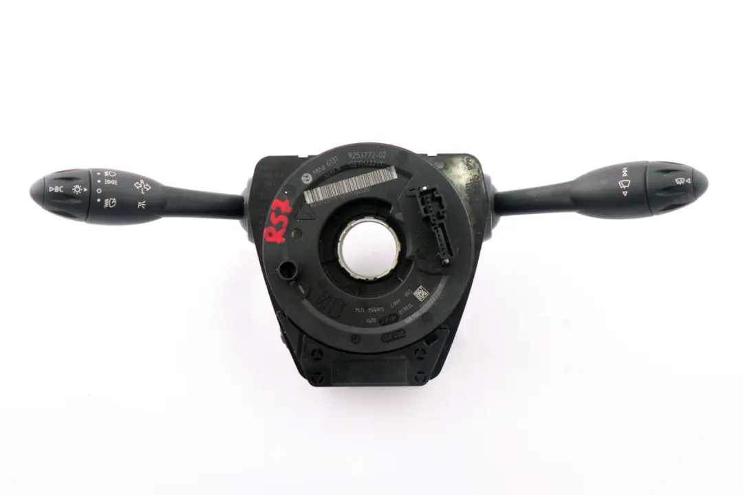 Interruptor Columna Direccion Palanca Limpiaparabrisas para Mini R57 R58 R59 con número de pieza 9253776 Mini R57 R58 R59 Interruptor Columna Direccion Palanca Limpiaparabrisas - SKU 9253772 - Número de pieza 9253776