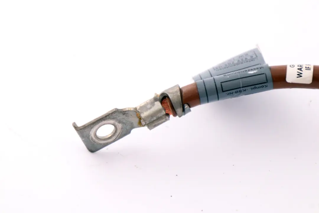 BMW E81 E87 E87N Kabel klema przewód minusowy - SKU 9255048 - Numer Części 9255048